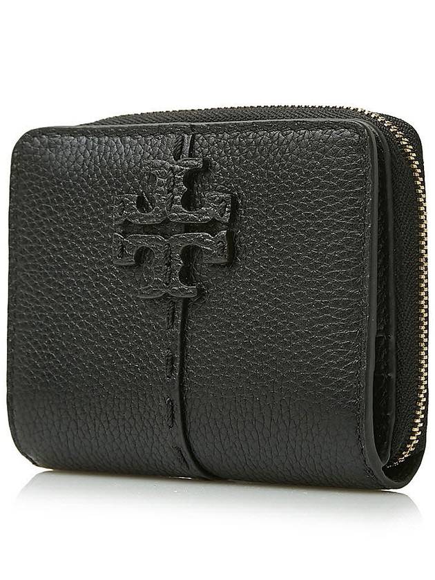 Women's McGraw Bifold Half Wallet Black - TORY BURCH - BALAAN 3