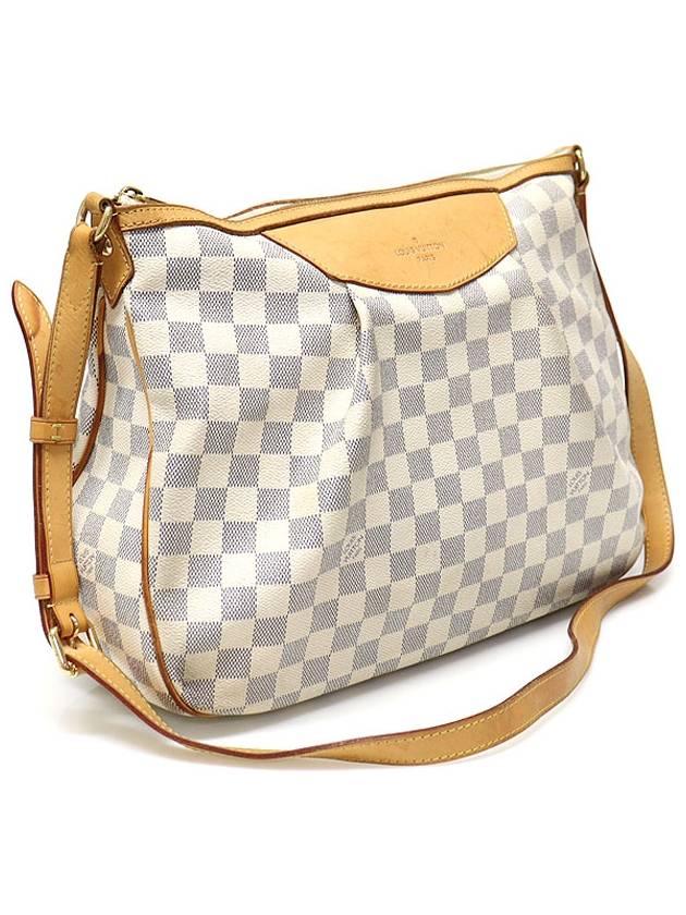 N41112 Damier Azur Siracusa MM Cross Bag - LOUIS VUITTON - BALAAN 2