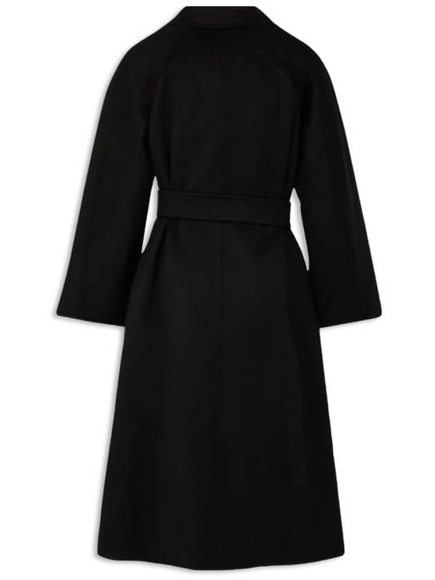 Ludmilla Belted Single Coat Black - MAX MARA - BALAAN 3