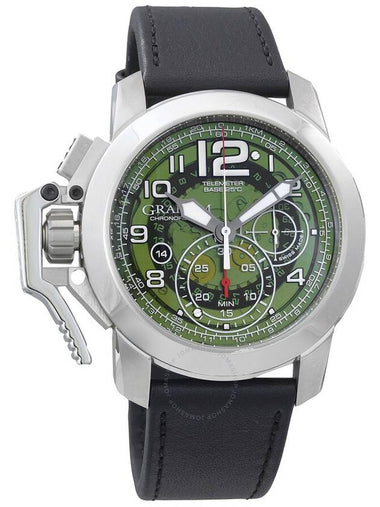 Graham Chronofighter Chronograph Green Skeleton Dial Automatic Men's Watch 2CCAS.G03A - GRAHAM - BALAAN 1