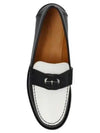 Interlocking G Loafer Black White - GUCCI - BALAAN 5