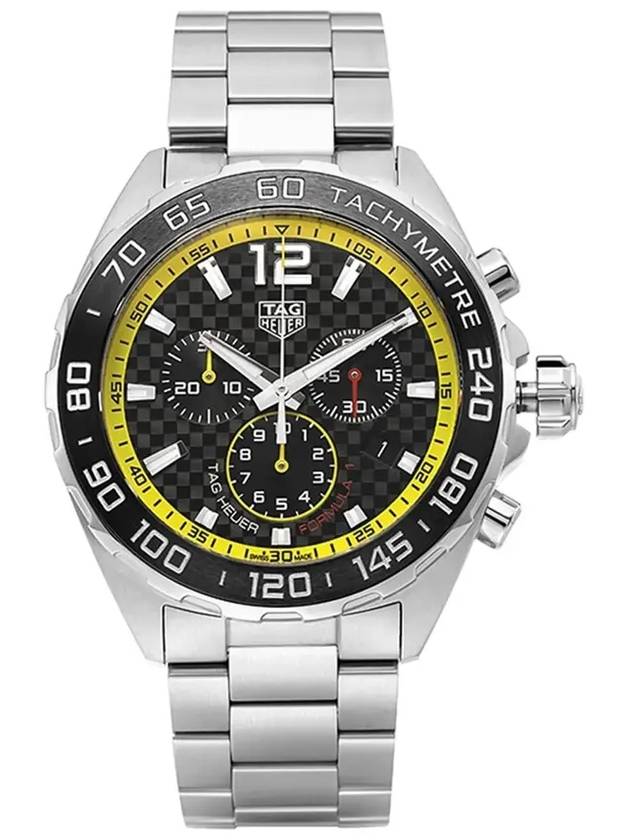 Formula 1 43mm Chronograph Metal Watch Black - TAG HEUER - BALAAN 6