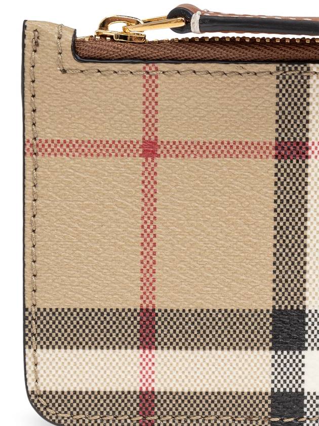 Check Card Wallet Archive Beige - BURBERRY - BALAAN 6