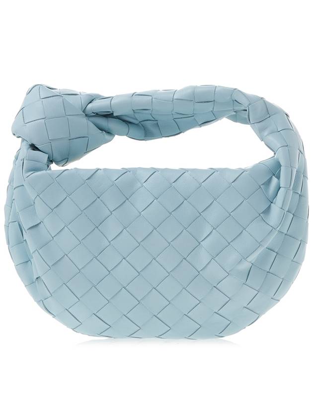 Jodie Intrecciato Small Tote Bag Teal Washed - BOTTEGA VENETA - BALAAN 2