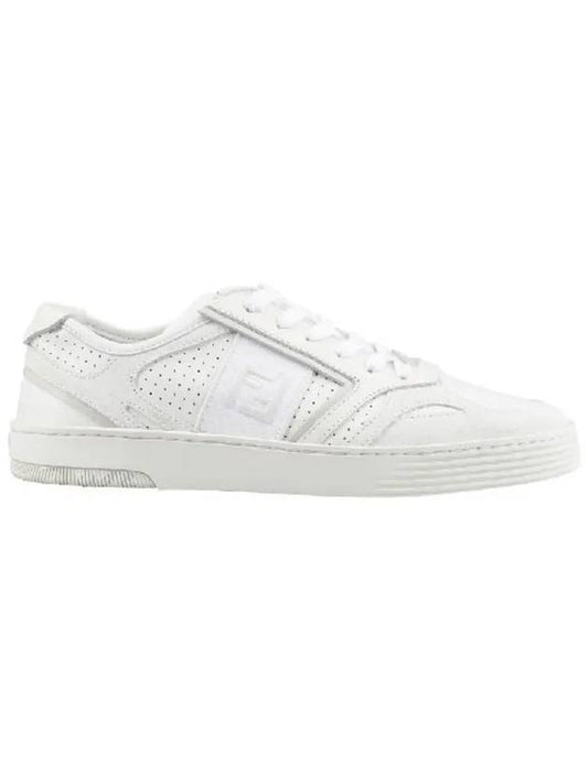 7E1631 A1GV Step FF Sneakers White - FENDI - BALAAN 1