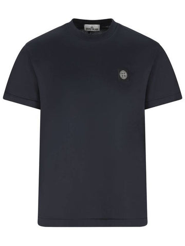 Stone Island T-shirts and Polos Blue - STONE ISLAND - BALAAN 1