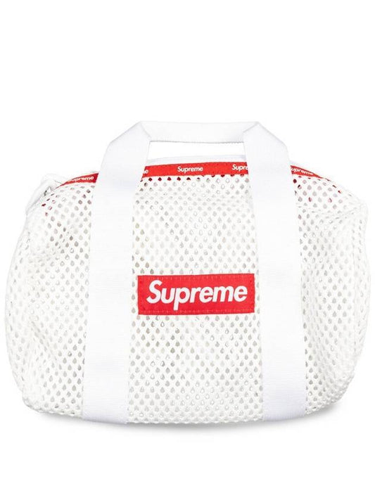 Supreme Mesh Mini Duffle Bag White - SUPREME - BALAAN 1