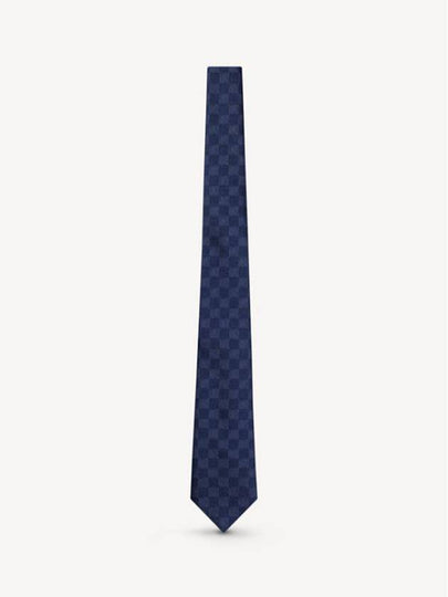 Damier Classic Tie Blue - LOUIS VUITTON - BALAAN 2