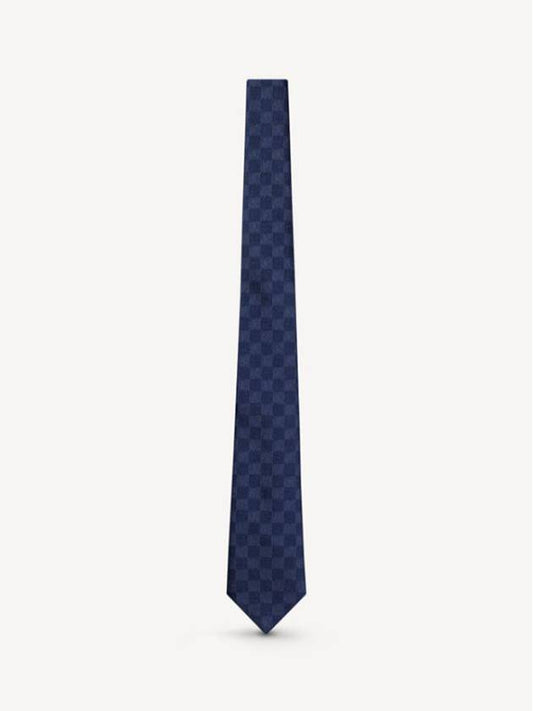 Damier Classic Tie Blue - LOUIS VUITTON - BALAAN.