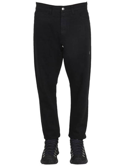 Genius Casual Straight Pants Black - MONCLER - BALAAN 2