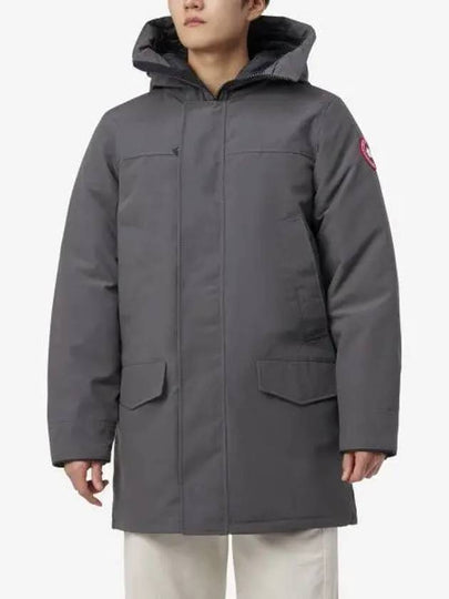 Langford Hooded Parka Graphite Gray - CANADA GOOSE - BALAAN 2