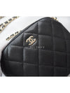 Classic Caviar Half Moon Mini Chain Bag Cross Shoulder AP4000 - CHANEL - BALAAN 6