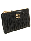 Logo Card Wallet Black - MIU MIU - BALAAN 3