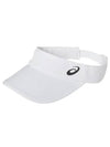 PF Logo Performance Visor White - ASICS - BALAAN 2