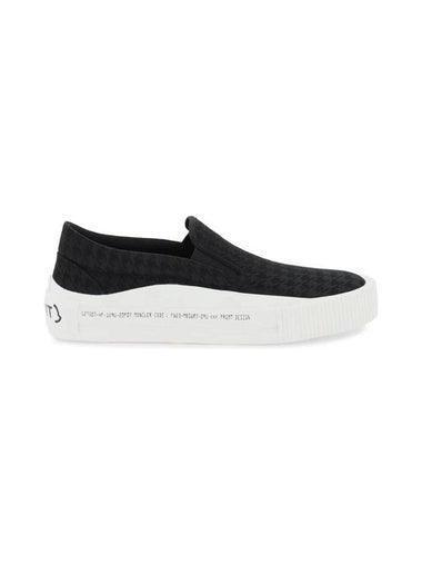 Vulcan FRGMT Logo Slip-Ons Black - MONCLER - BALAAN 1