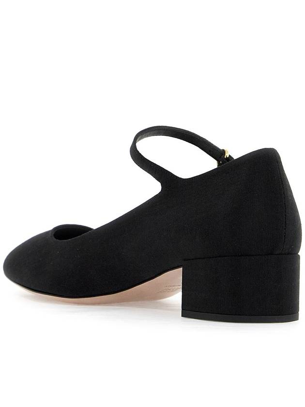 Miu Miu Moire Fabric Pumps Black - MIU MIU - BALAAN 4