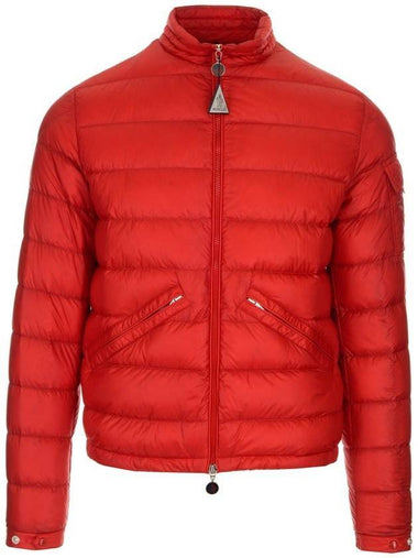 Men's Agay Logo Padding Red - MONCLER - BALAAN 1