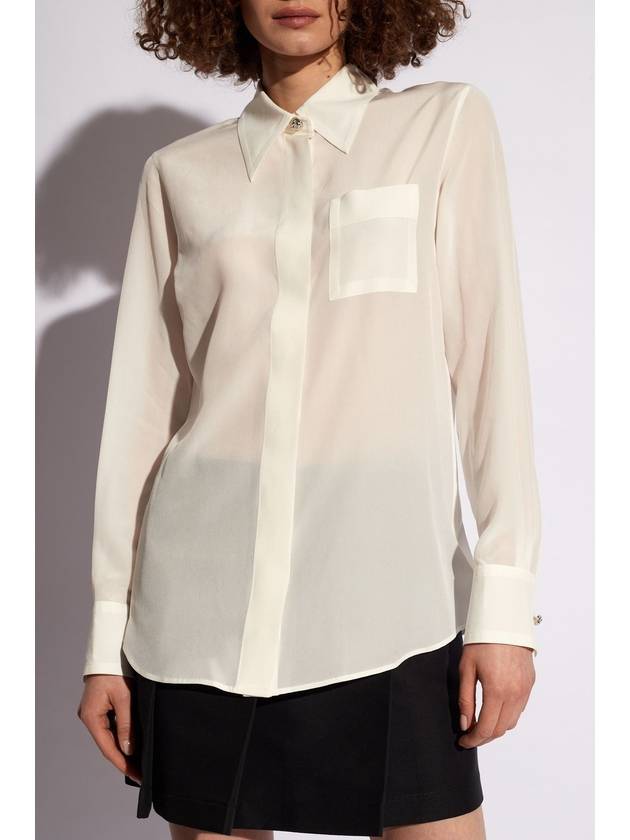 Short Sleeve T-Shirt RW SI0109 5735 P24001 White - LANVIN - BALAAN 4