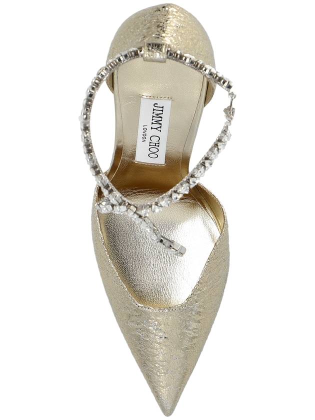 Jimmy Choo High Heels ‘Stevie’, Women's, Gold - JIMMY CHOO - BALAAN 6