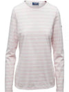 Minquire Striped Sailor Long Sleeve T Shirt Rose Do Neige - SAINT JAMES - BALAAN 1