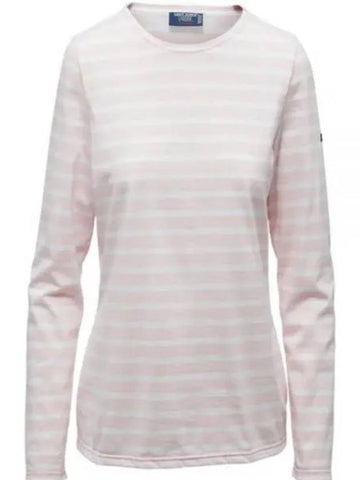 Minquire Striped Sailor Long Sleeve T Shirt Rose Do Neige - SAINT JAMES - BALAAN 1