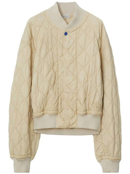 Quilted Bomber Jacket 8081118 - BURBERRY - BALAAN 1