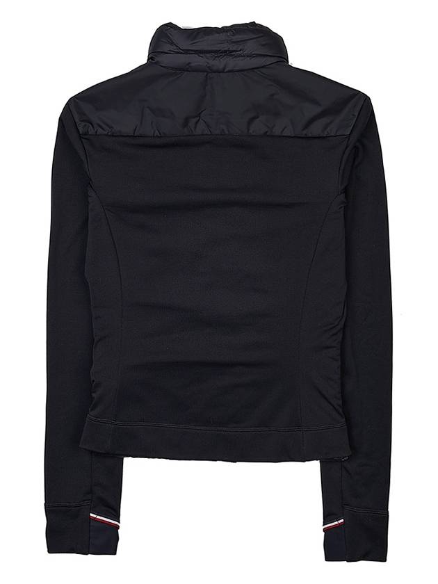 Women's Padded Zip-Up Jacket Black - MONCLER - BALAAN 3