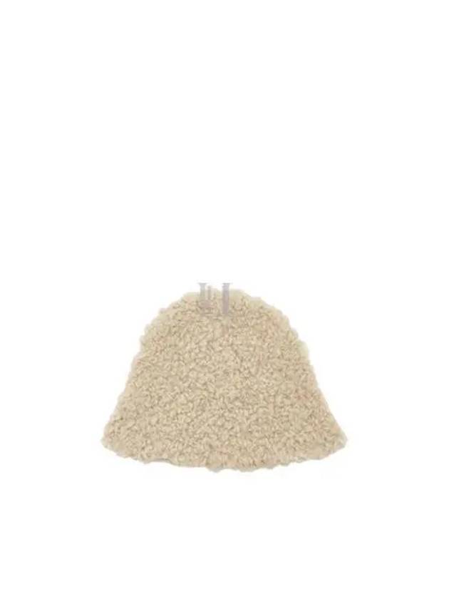 Hand knit bucket hat beige - AMOMENTO - BALAAN 1