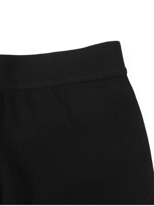 banding tapered knit pants black - CALLAITE - BALAAN 3