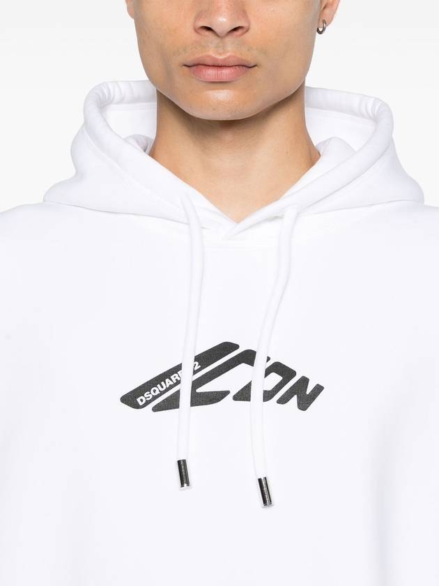 D2 logo-print hoodie - DSQUARED2 - BALAAN 5