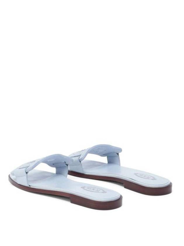 Women's Catena Slippers Light Blue - TOD'S - BALAAN 4