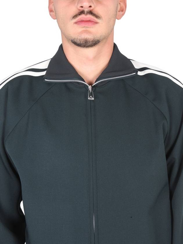 Stretch Track Jacket Black Green - BOTTEGA VENETA - BALAAN 5