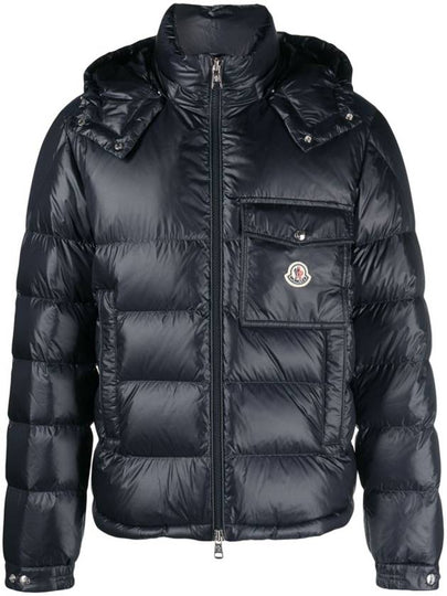 Wollaston Short Down Padding Navy - MONCLER - BALAAN 2