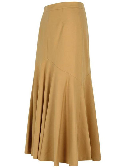 Patou Beige Wool Blend Skirt - PATOU - BALAAN 2