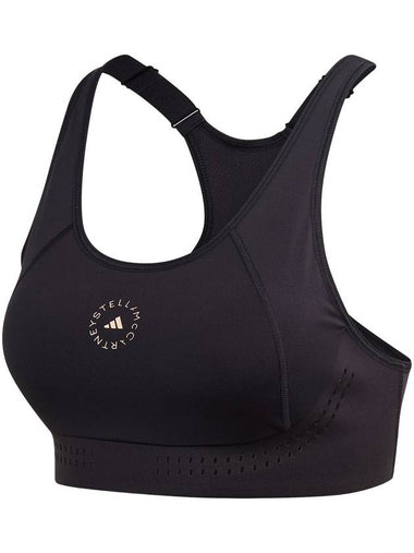 Adidas By Stella McCartney Top Black - ADIDAS - BALAAN 1