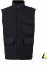 Diamond Quilted Thermoregulated Vest Black - BURBERRY - BALAAN 2