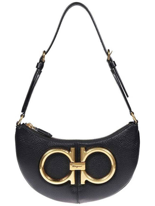 Maxi Gancini Small Shoulder Bag - SALVATORE FERRAGAMO - BALAAN 2