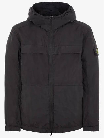 Garment Dyed Crinkle Reps R-Nylon Jacket Black - STONE ISLAND - BALAAN 2