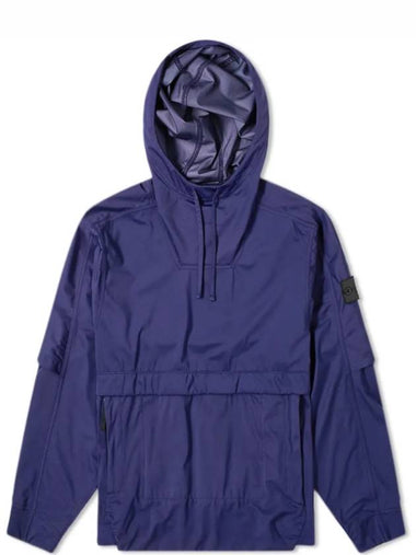 Shadow Project Waffen Hooded Jacket Men s Windbreaker Navy Blue 721940504 V0020 - STONE ISLAND - BALAAN 1