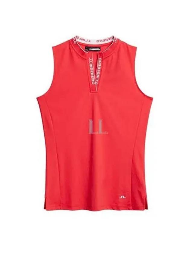 Women's Leya Sleeveless Red - J.LINDEBERG - BALAAN 2