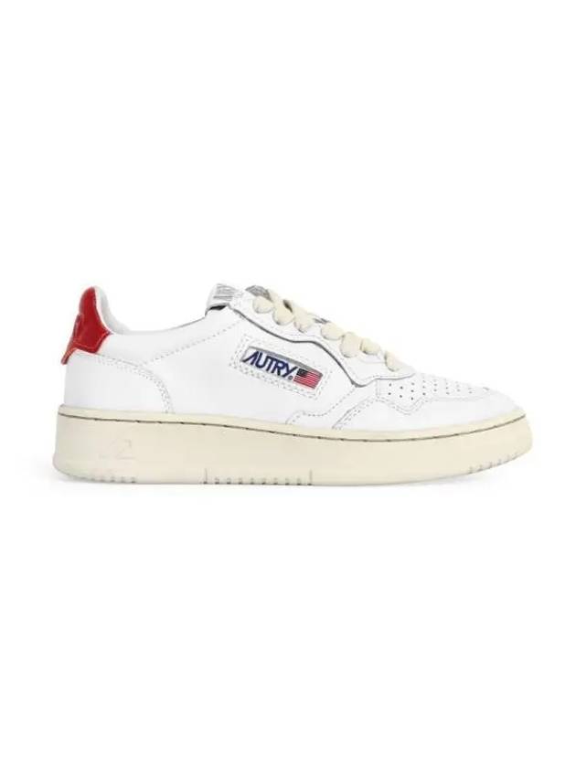 Action Red Tab Low Top Sneakers White - AUTRY - BALAAN 3