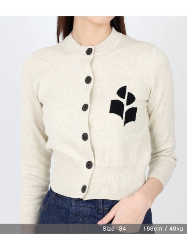 Newton wool cardigan - ISABEL MARANT - BALAAN 8