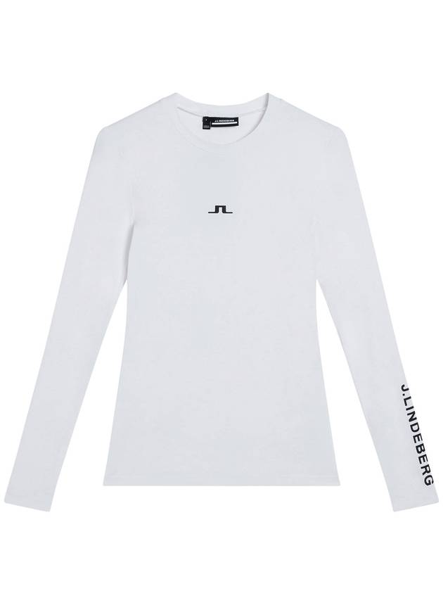 Tekla Tekla Long Sleeve T-Shirt White - J.LINDEBERG - BALAAN 2