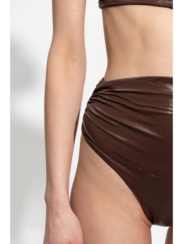 The Attico Two-piece Swimsuit, Women's, Brown - THE ATTICO - BALAAN 5