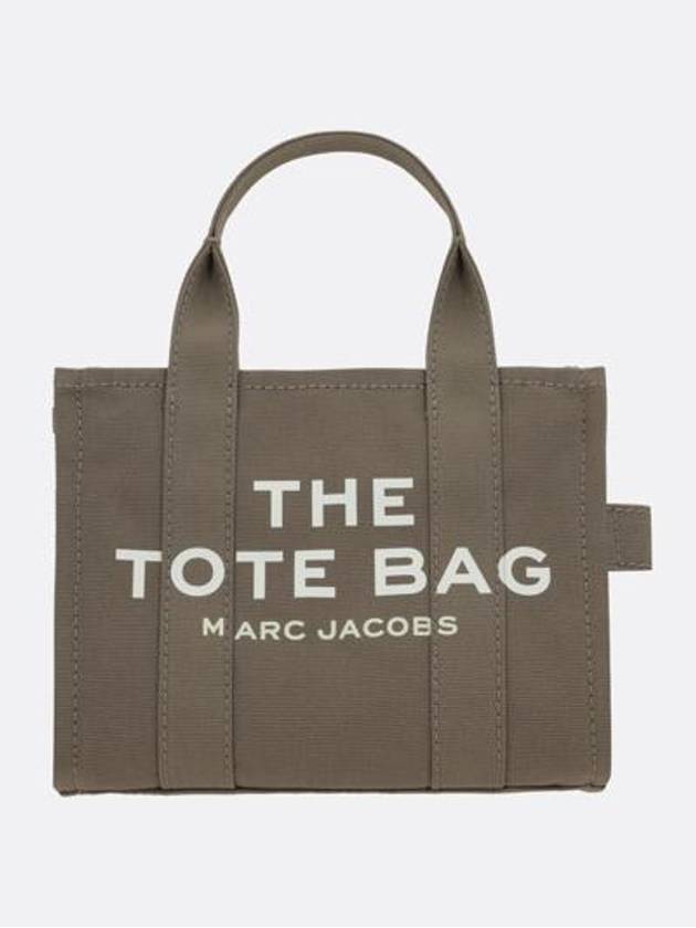 Logo Small Canvas Tote Bag Khaki - MARC JACOBS - BALAAN 2