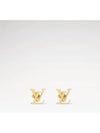 LV Iconic Earrings Gold - LOUIS VUITTON - BALAAN 2