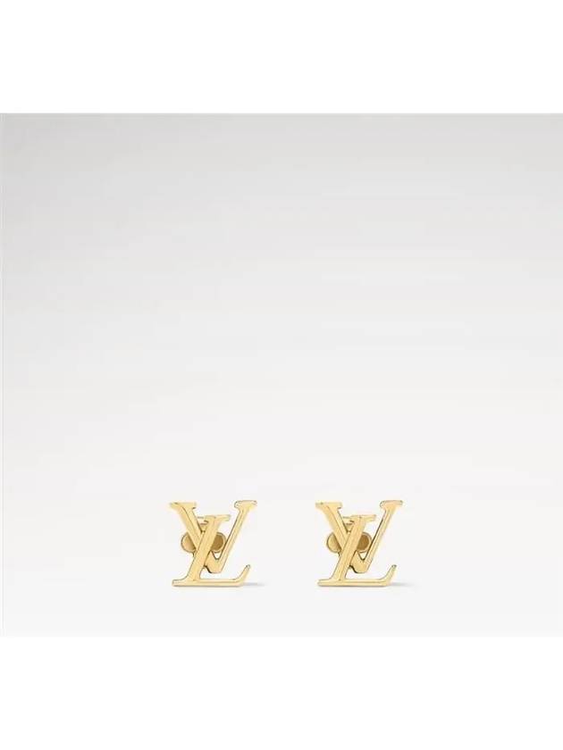 LV Iconic Earrings Gold - LOUIS VUITTON - BALAAN 2