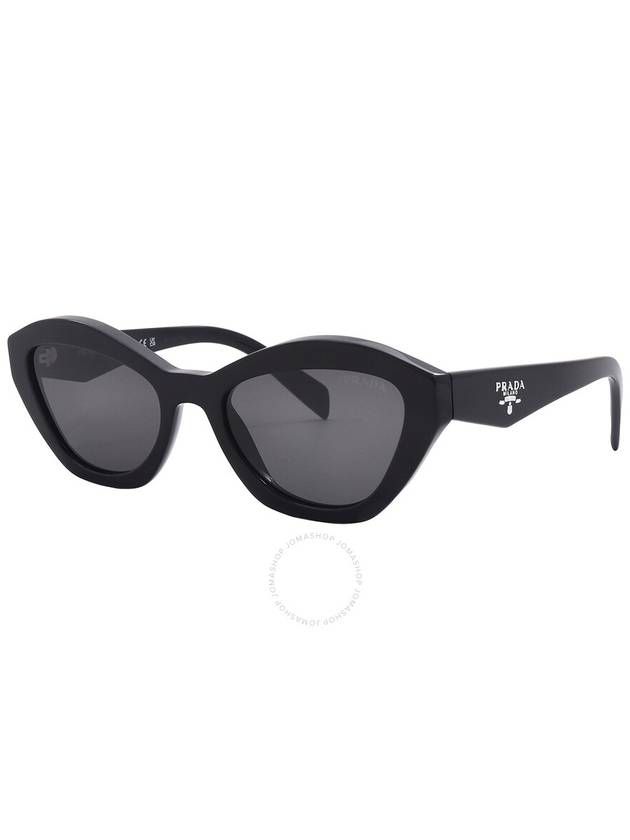 Prada Dark Grey Cat Eye Ladies Sunglasses PR A02S 16K08Z - PRADA - BALAAN 3