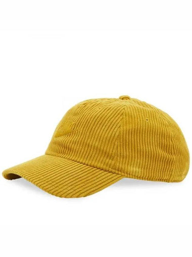 Club Unstructured Corduroy Ball Cap Yellow - NIKE - BALAAN 1