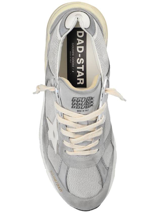 Dad Running Suede Sneakers Grey - GOLDEN GOOSE - BALAAN 7